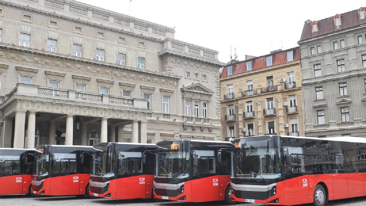 Общественный транспорт Белград - Автобус/Трамвай