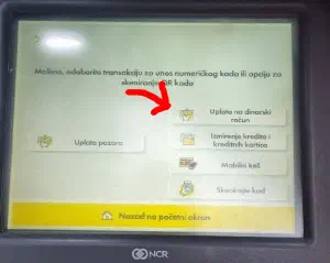 3. Меню с кнопкой для перевода